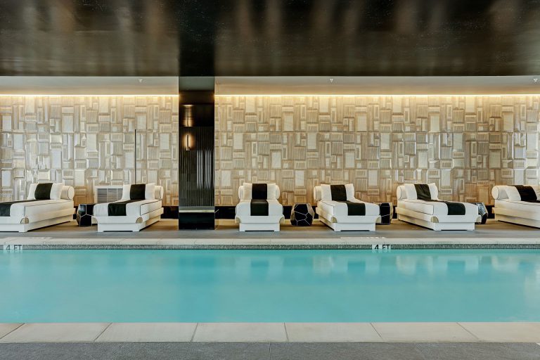 Watts: Arabella Condominiums commercial indoor pool River Oaks Houston.