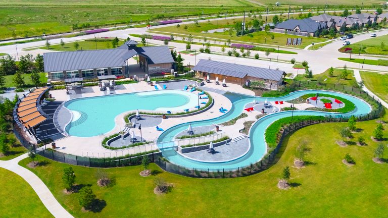 Jordan Ranch: One-of-a-kind commercial pool in Fulshear Texas.