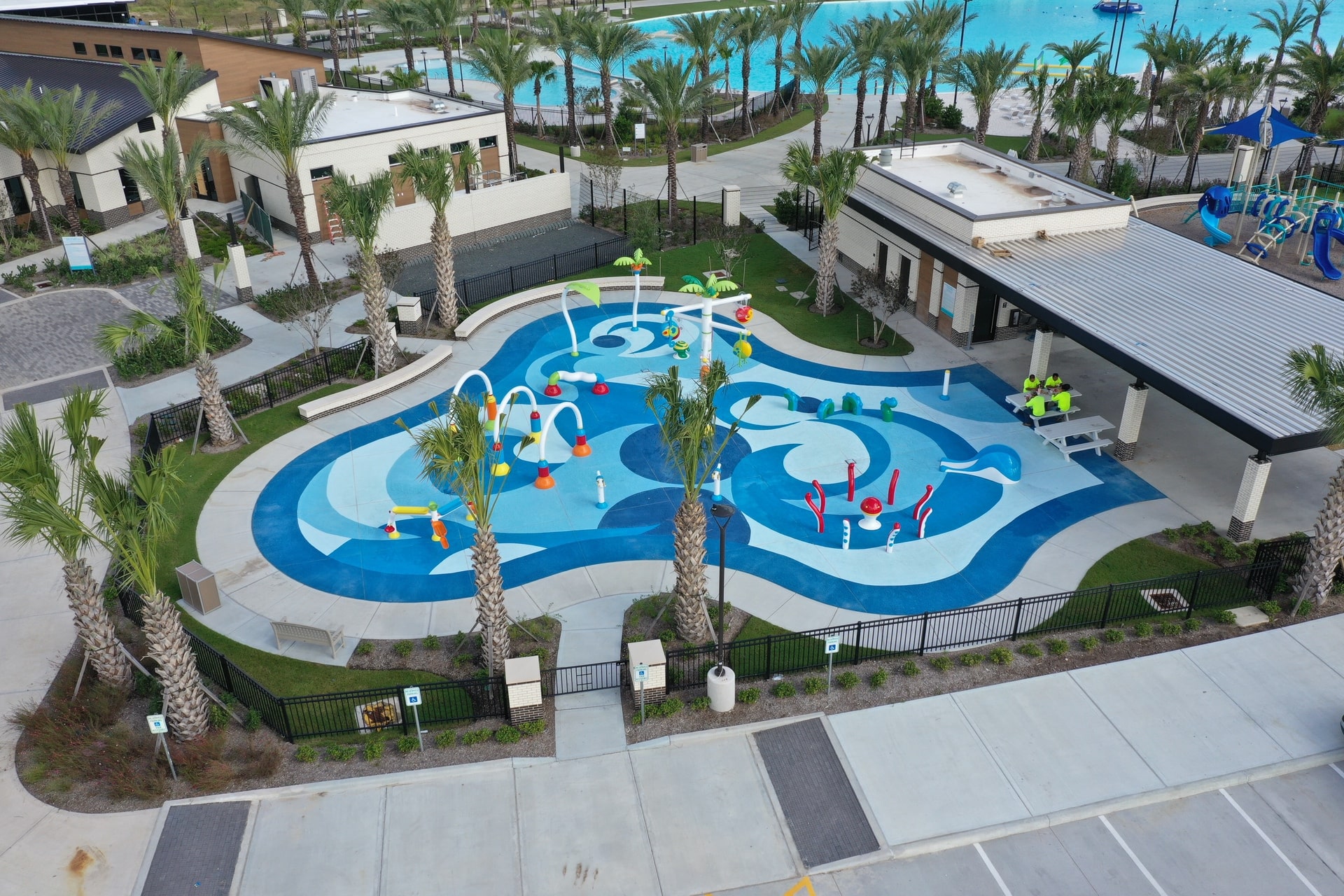 Watts Pools: Lago Mar a fun splash pad in Texas City TX.