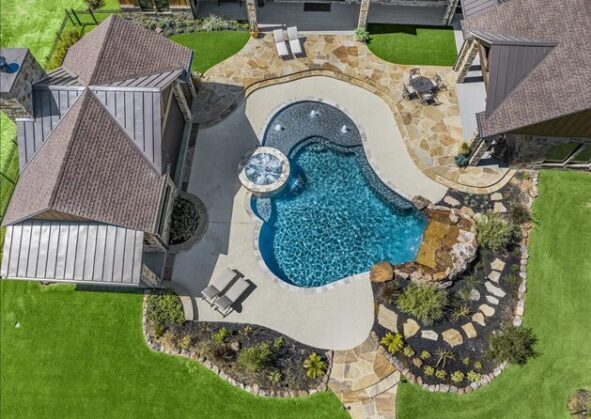 Comparing custom pool shapes and layouts